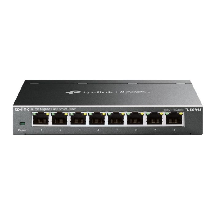TP-Link TL-SG108E | Managed L2 Switch | 8 Poorten | Gigabit Ethernet (10/100/1000 Mbps) - Afbeelding 2