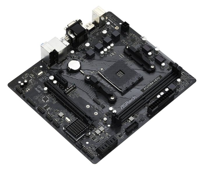 Asrock A520M-HDV | Socket AM4 | AMD A520 | 2xDDR4 | Micro-ATX | Moederbord - Afbeelding 3
