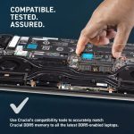Crucial | 1x16GB DDR5 | 5600MHz | SODIMM | CL46 | Geheugenmodule | RAM - Afbeelding 3