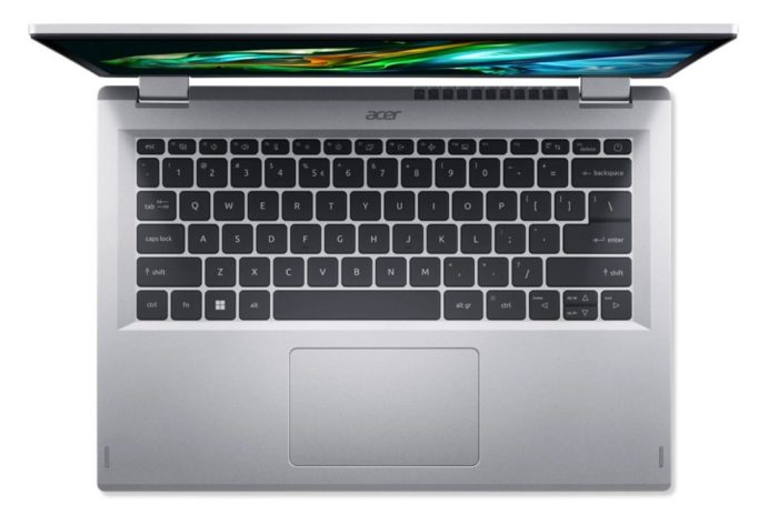 Acer Aspire 3 Spin 2-in-1 | 14" WUXGA Touch (1920x1200) | Intel Core i3-N305 | 8GB DDR5 RAM | 256GB SSD | Windows 11 Home S Mode - Afbeelding 3