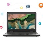 Lenovo 300e Convertible Chromebook | 11,6'' HD Touch IPS | Intel N4020 | 4GB RAM | 32GB Flash | Renewed