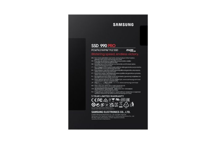 Samsung 990 PRO | 2TB NVMe SSD | M.2 Gen4 | 7.450MB/s Lezen | 6.900MB/s Schrijven - Afbeelding 6
