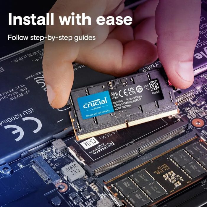Crucial | 1x16GB DDR5 | 5600MHz | SODIMM | CL46 | Geheugenmodule | RAM - Afbeelding 2