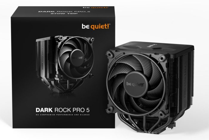 be quiet! Dark Rock Pro 5 | 270W TDP | 168mm | CPU Luchtkoeler - Afbeelding 7