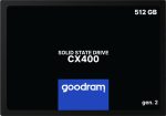Goodram CX400 | 512GB SATA SSD | 2.5'' | 550MB/s Lezen | 500MB/s Schrijven - Afbeelding 2