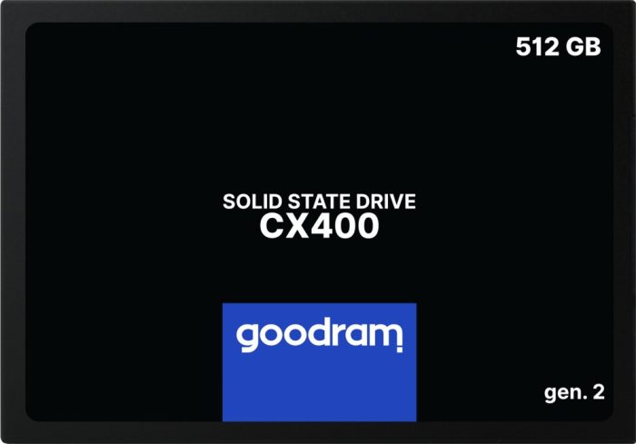 Goodram CX400 | 512GB SATA SSD | 2.5'' | 550MB/s Lezen | 500MB/s Schrijven - Afbeelding 2