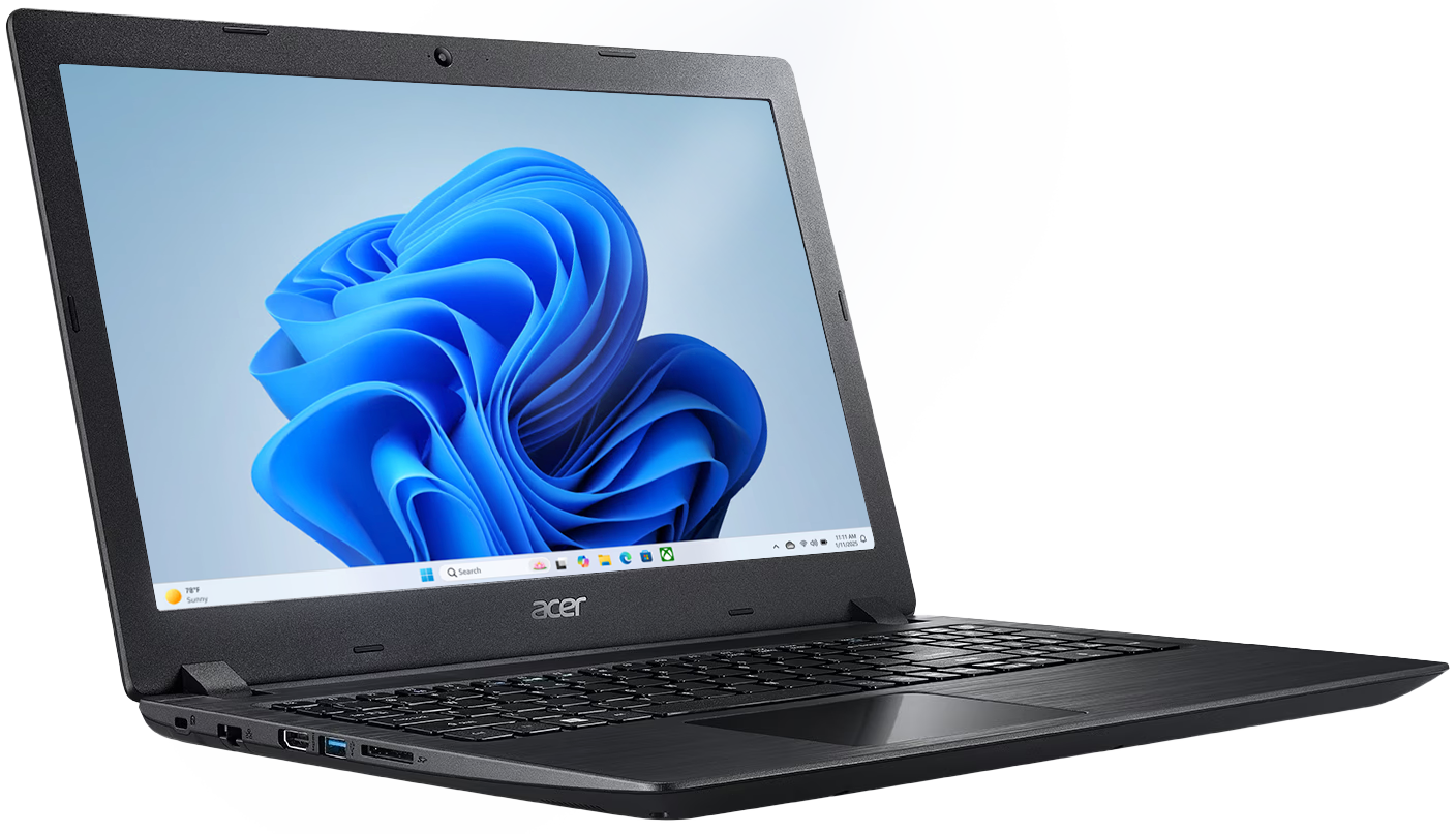 2002728644946_295b6cedf5409a4187aa5bc633cae4b8 Acer Aspire A315-53-5248 - Intel i5-7200U - 8 GB geheugen - 240 GB SSD - 15,6 inch - Windows 11 Pro - Afbeelding 1