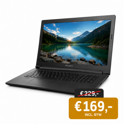 Lenovo B70-80 laptop met Intel Core i3 processor, 8GB RAM, 256GB SSD en nieuwe accu.