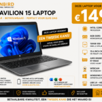 HP Pavilion 15 laptop met Intel Core i5-4210U, 8GB RAM, 120GB SSD, AMD Radeon R7 M260 en Windows 11 Pro.