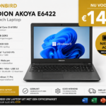 MEDION AKOYA E6422 15.6 inch Laptop – Intel Core i3-6100U – 8GB RAM – 128GB SSD – Nieuwe Accu – Windows 11 Pro