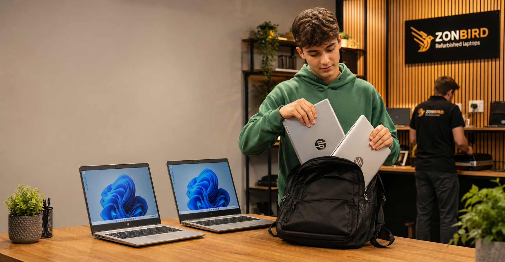 Refurbished HP ProBook 440 G7 en HP ProBook 440 G8 laptops voor Back to School bij Zonbird.