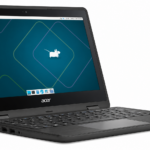 Refurbished Acer Spin SP111-31-P6VU laptop met 11,6 inch touchscreen, Intel Pentium N4200, 4 GB RAM, 64 GB flashopslag en Debian 13 Xfce.
