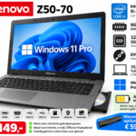 Lenovo Z50-70 15.6 inch laptop met Intel Core i5-4210U, 8GB RAM, 128GB SSD en DVD-RW